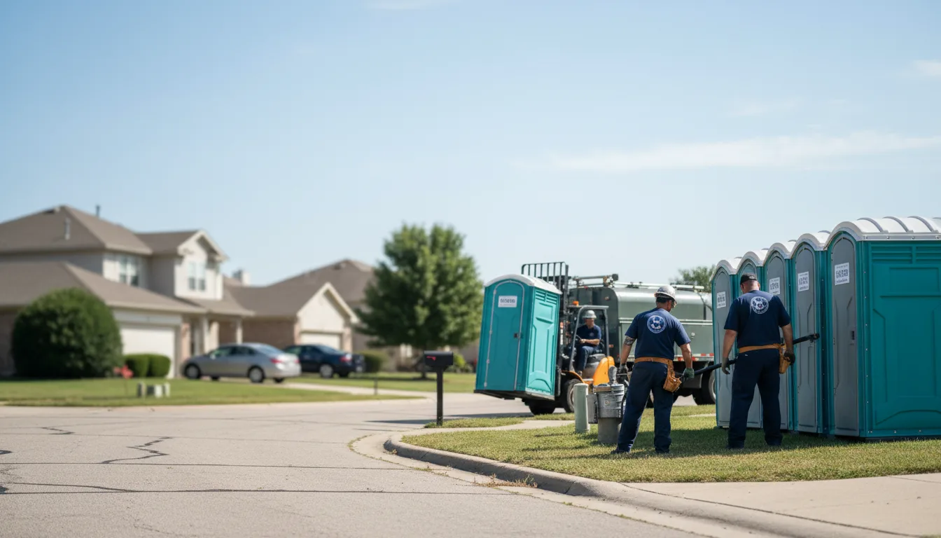 Porta Potty Rental in Vici, OK near me